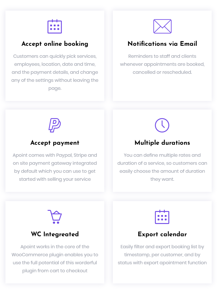 Apoint - Hourly Booking WordPress Plugin - 9